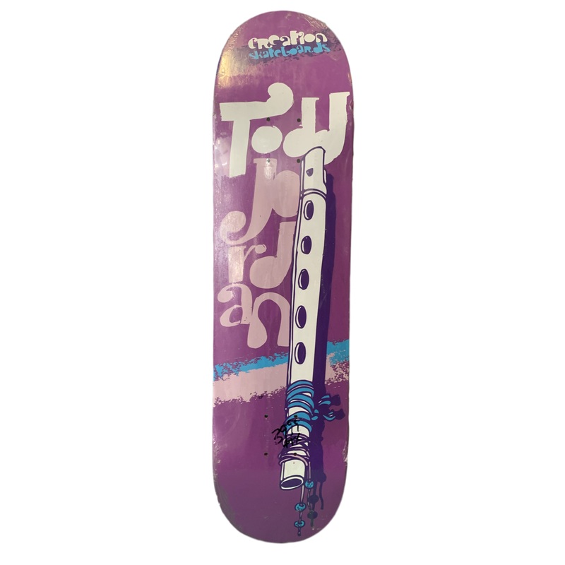 Creation Todd Jordan Flute 7.8″ Classic Skateboard Deck