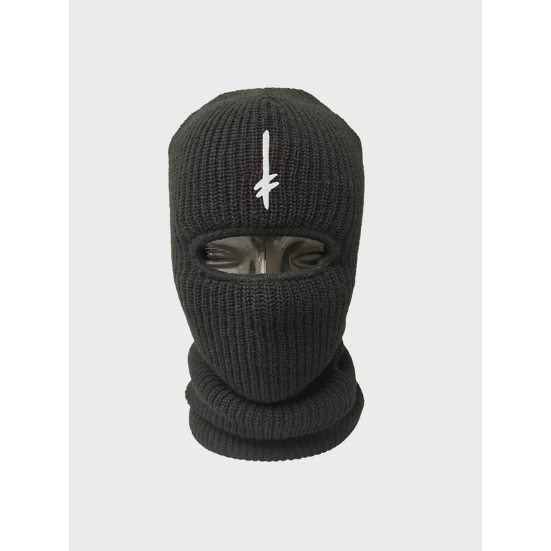 Deathwish Gang Logo Ski Mask – Black