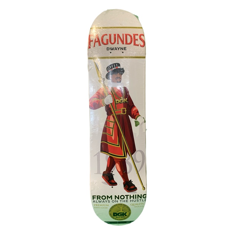 DGK Dwayne Fagundes Distilled 7.9″ Classic Skateboard Deck