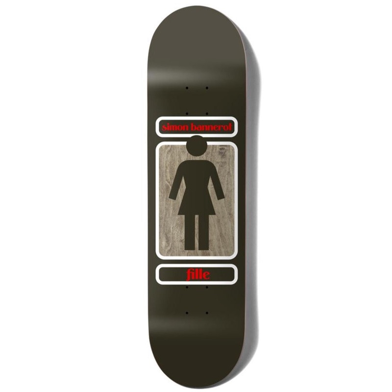 GIRL DECK – POP SECRET TECHNOLOGY BANNEROT 93 TIL DECK (8.25″) 8.25″