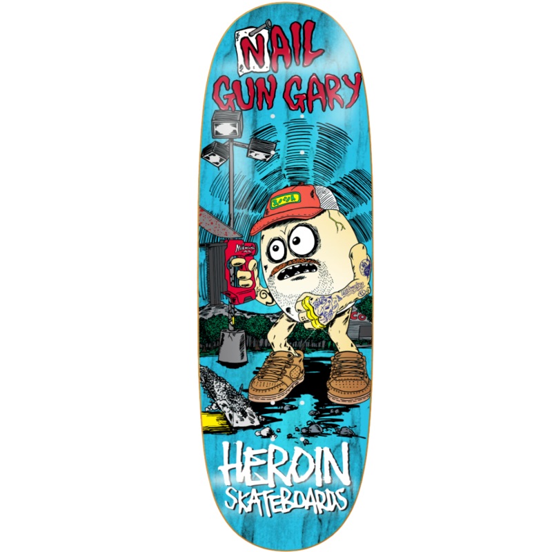 HEROIN DECK NAIL GUN GARY EGG (9.75″) 9.75″