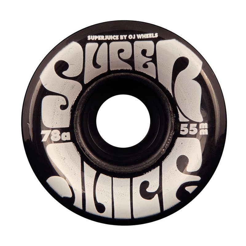 OJ Wheels Super Juice Mini 55mm 78a – Trans Black (Set of 4)