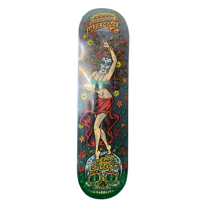 Santa Cruz Emmanuel Guzman Chica Muertos 8.25″ Classic Skateboard Deck