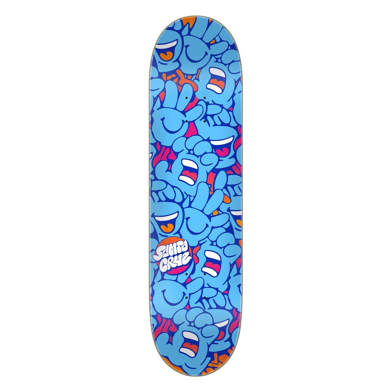 Santa Cruz Hand Pile FeelBase Skateboard Deck – 7.75