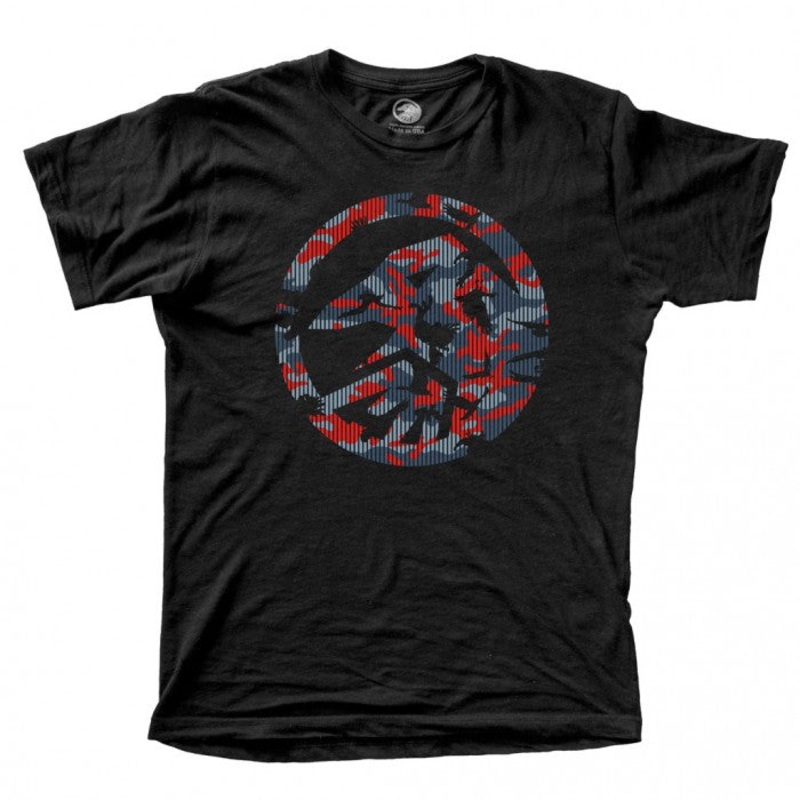 Shadow Conspiracy BMX Crow Camo T-Shirt – Black Small Black