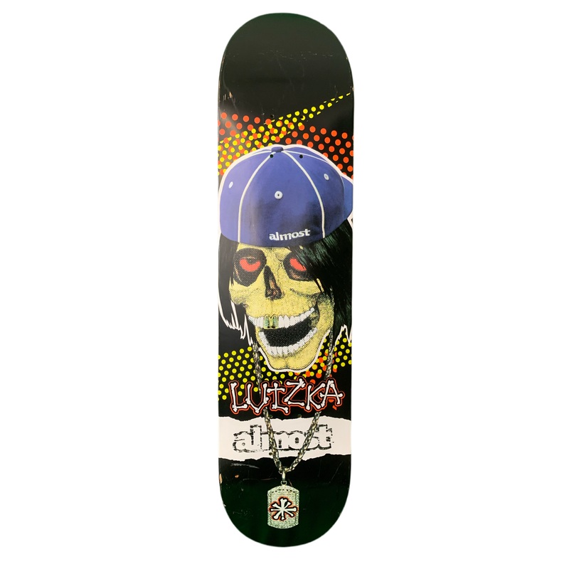 Almost Greg Lutzka Skulled 7.6″ Classic Skateboard Deck