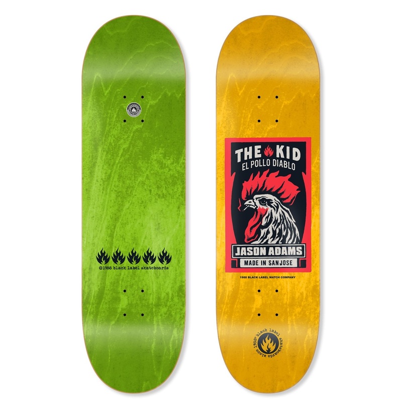 BLACK LABEL DECK ADAMS EL POLLO DIABLO (8.5″) 8.5″