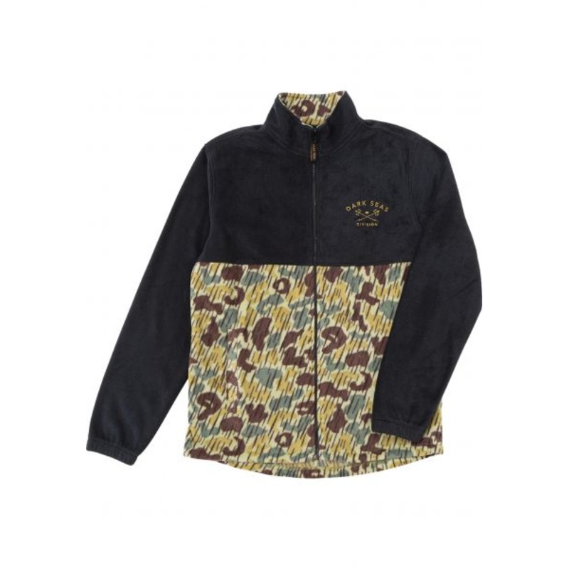 DARK SEAS QUIVER JACKET BLACK/CAMO MED