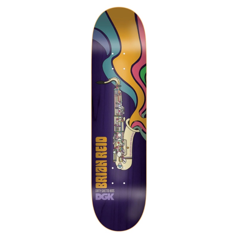 DGK Tone Reid Skateboard Deck – 8.38 Multi