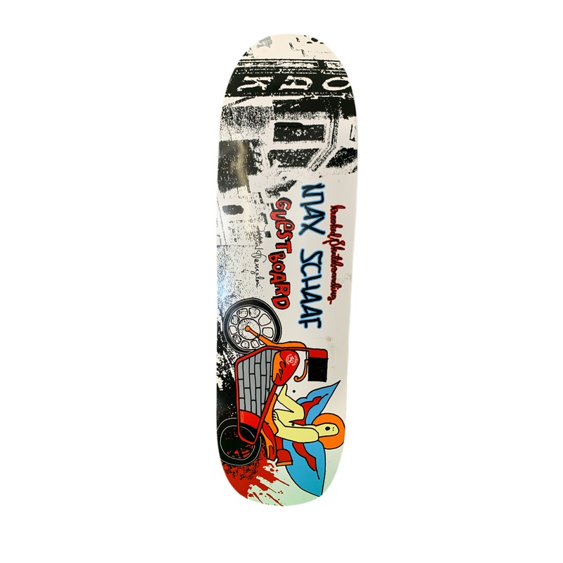 Krooked Max Schaaf Guest Board Limited 69/250 2011 9.25″ Classic Skateboard Deck