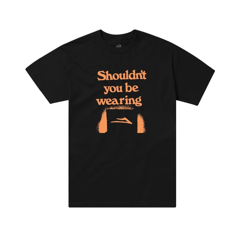 Lakai Shouldn’t You Short Sleeve T-Shirt – Black S Black