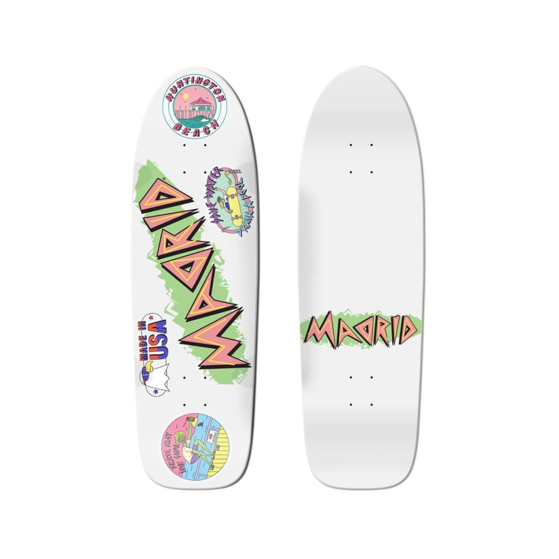 Madrid Turbo 33″ Sticker Bomb Deck Only