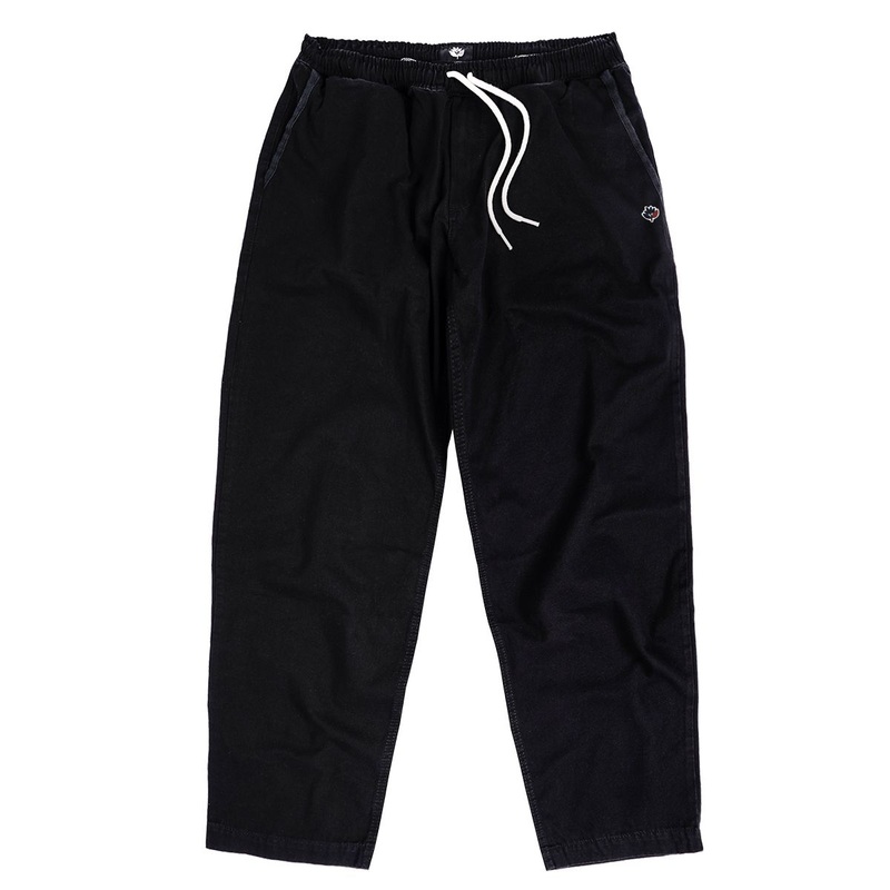 MAGENTA LOOSE PANTS BLACK SMALL