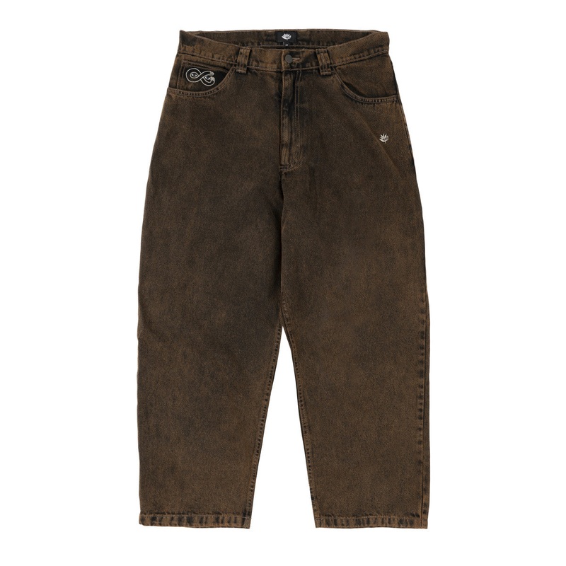 MAGENTA OG DENIM PANTS BRONZE MEDIUM