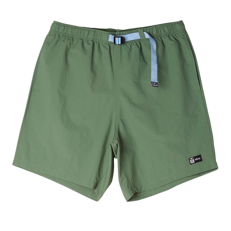 OBEY EASY RELAXED TRACK SHORT WAVELITE MEDIUM