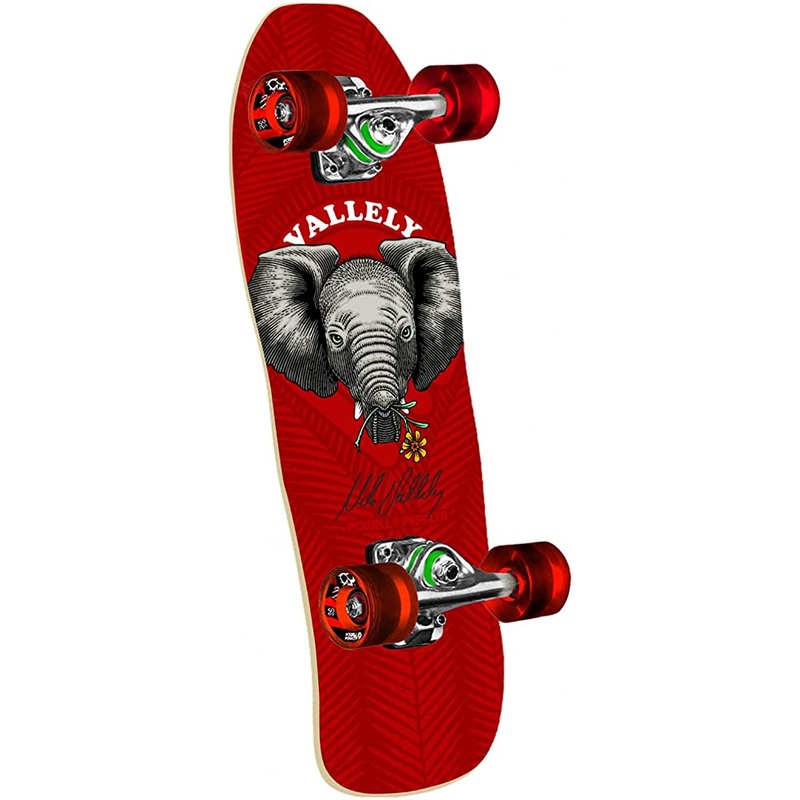 POWELL-PERALTA COMPLETE – MINI VALLELY ELEPHANT RED (7.5″ X 26″) 7.5″