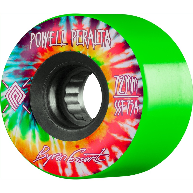 Powell Peralta Wheels Byron Essert 72mm 75a – Green (Set of 4)