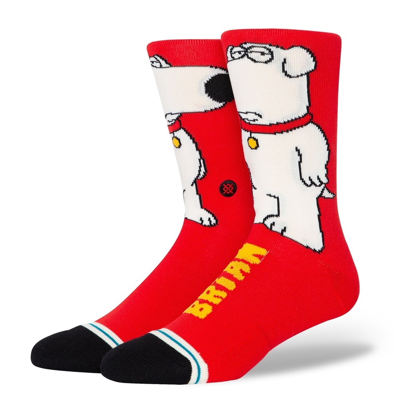 STANCE SOCKS FAMILY GUY THE DOG – RED MED
