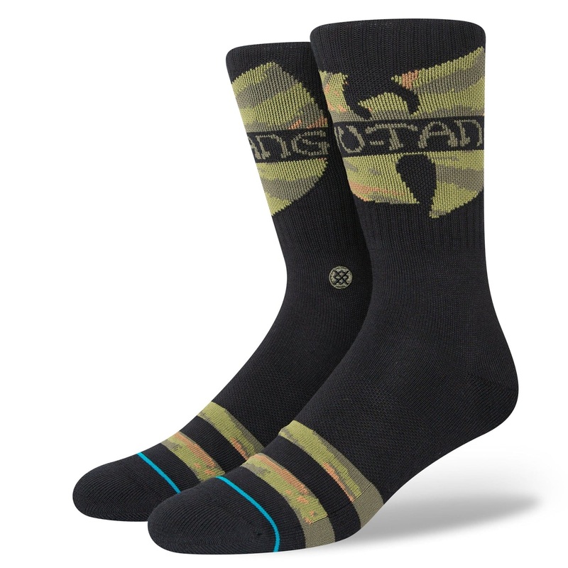 STANCE SOCKS MUPA IN DA FRONT BLACK MEDIUM
