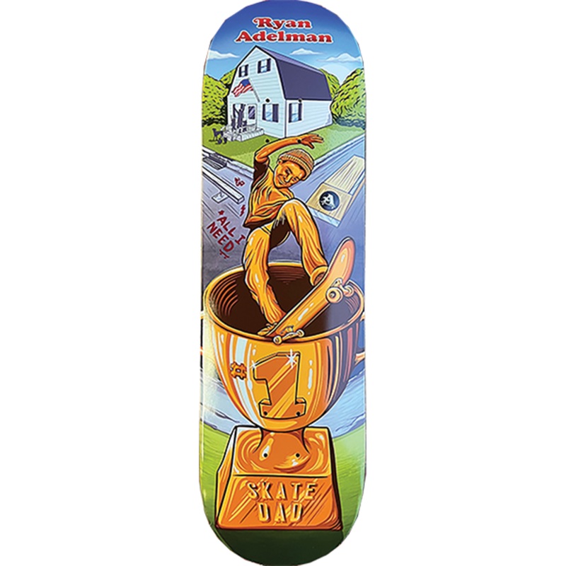 AIN ADELMAN SKATE DAD DECK 8.5″