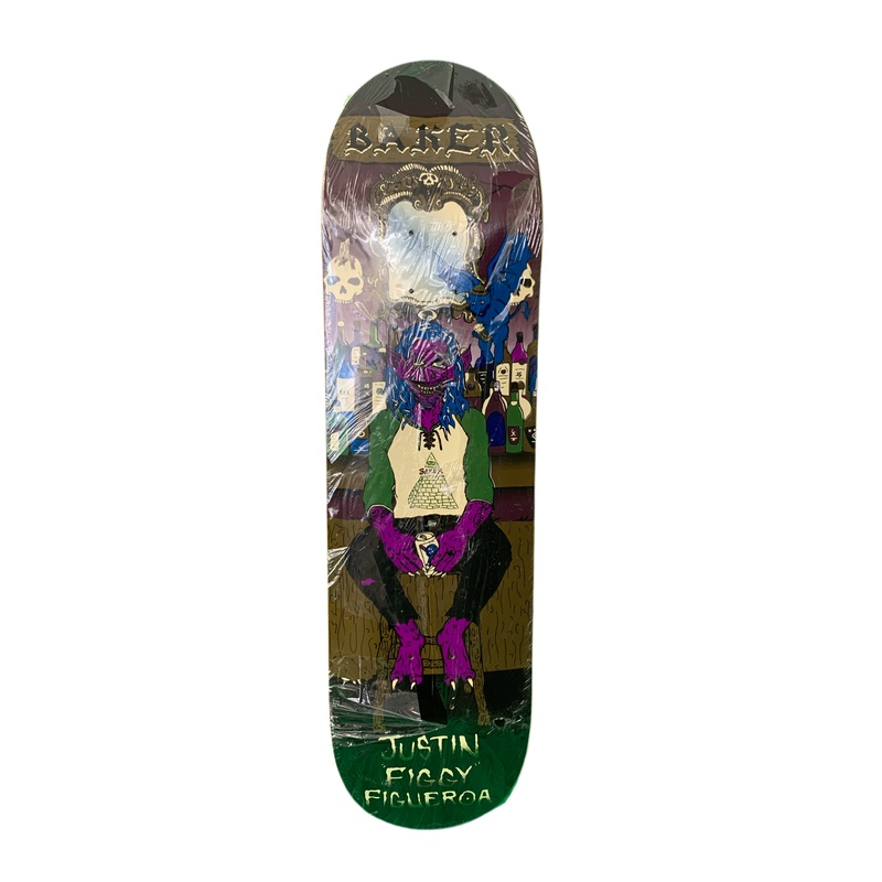 Baker Justin “Figgy” Figueroa Goblin Bar 8.4″ Classic Skateboard Deck