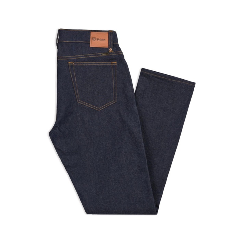 BRIXTON RESERVE 5-PKT DENIM PANT – RAW INDIGO 30X30