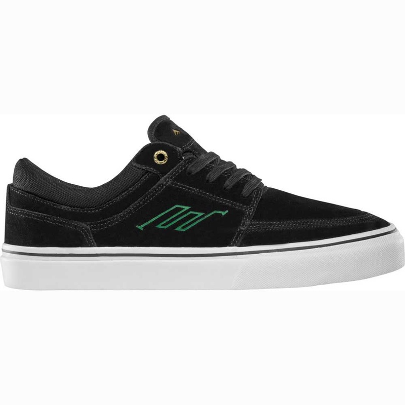 Emerica Shoes Hoban – Black/White/Gold 9 Black