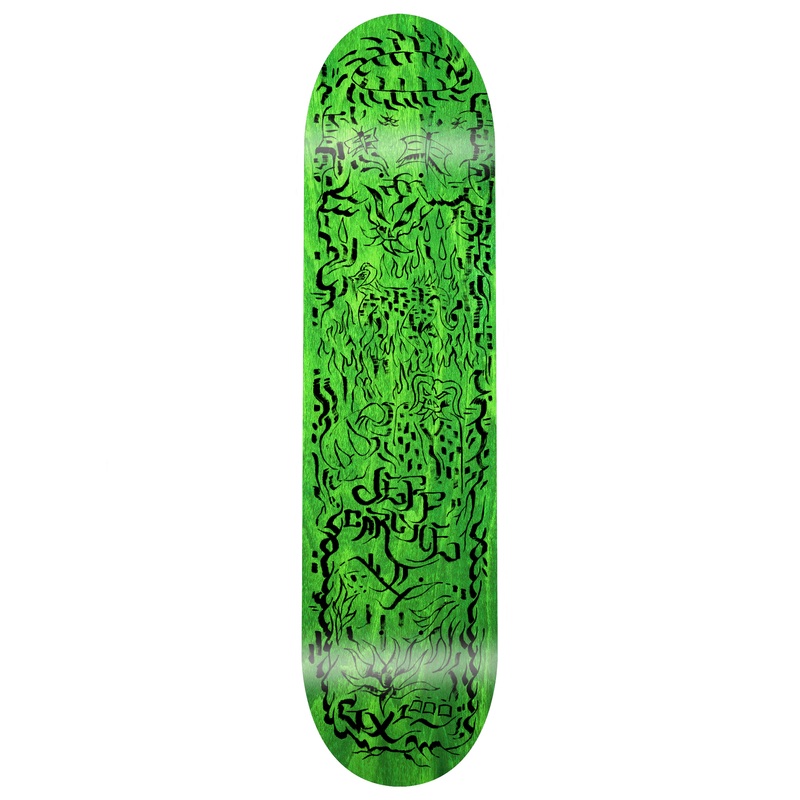 GX-1000 – Slow Burn Black “Carlyle” – 8.5 – Skateboard Deck