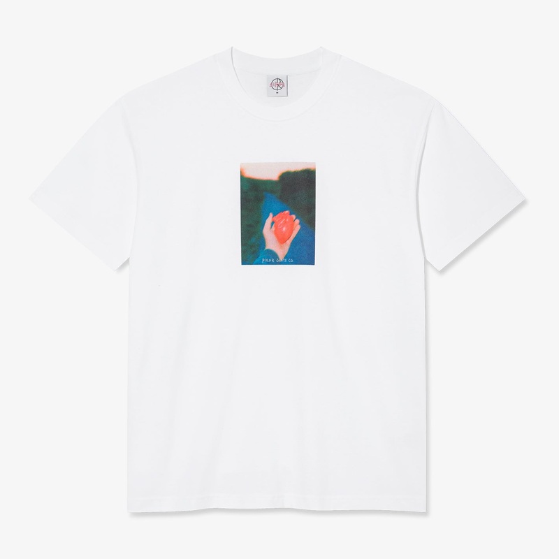 Heart in Hand Tee (White) MEDIUM