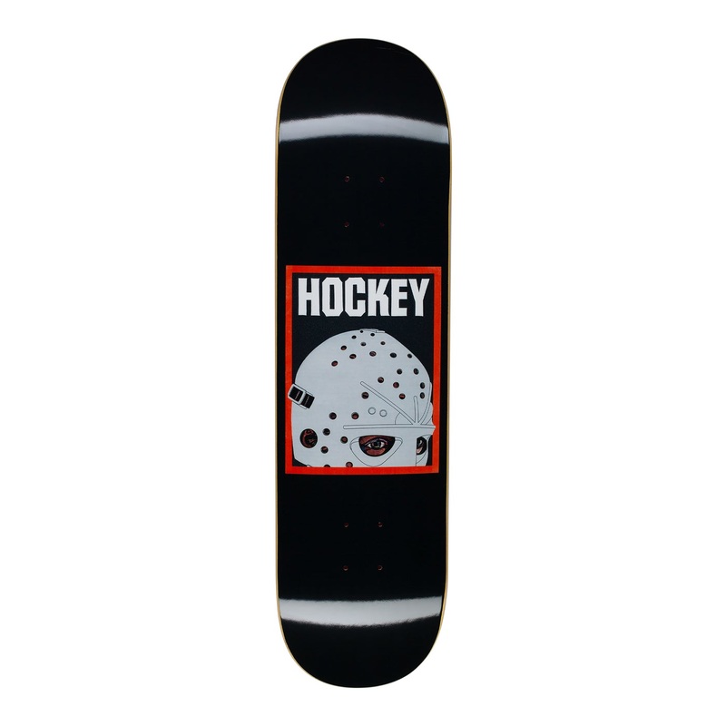 HOCKEY DECK – HALF MASK BLACK (8.25″)