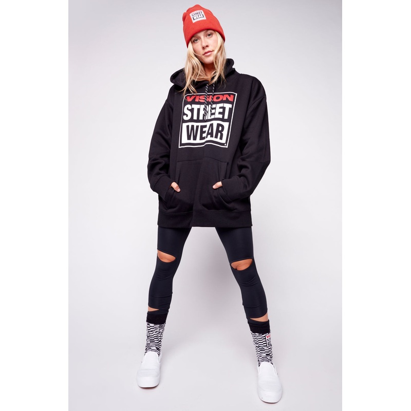 Iconic Logo Hoodie- Black S