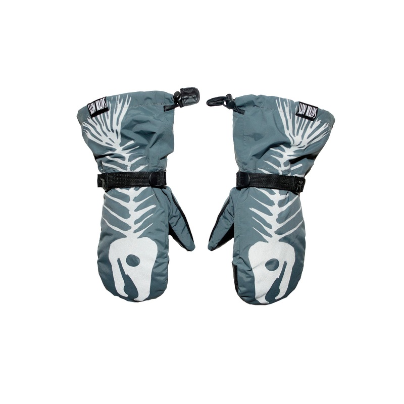 Salmon Arms Overmitt – Bones Reflective Small