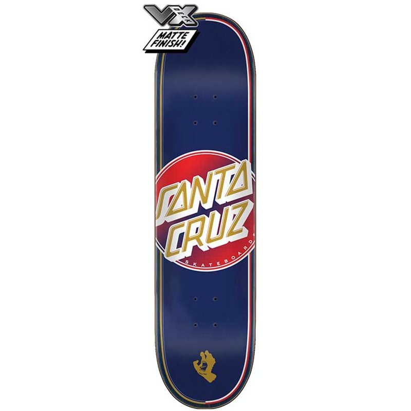 SANTA CRUZ VX TECHNOLOGY DECK STEADFAST DOT (8″ X 31.6″) 8″