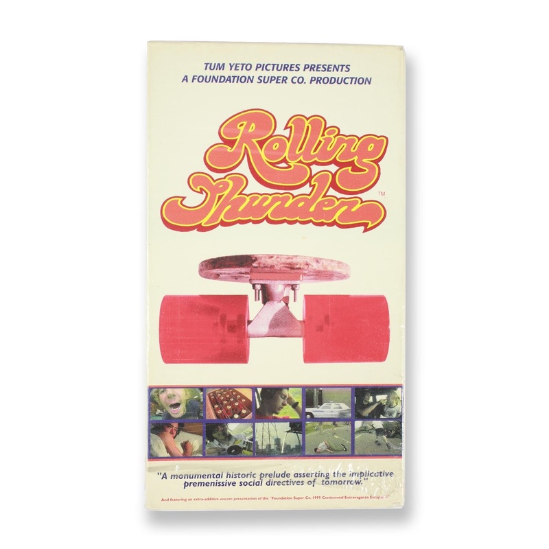 Vintage Foundation Skatebaords “Rolling Thunder” VHS Video 1995
