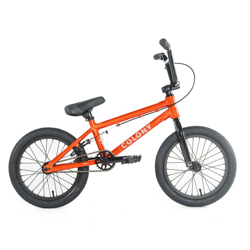 Colony Horizon 16″ Complete BMX Bike – Clear Orange