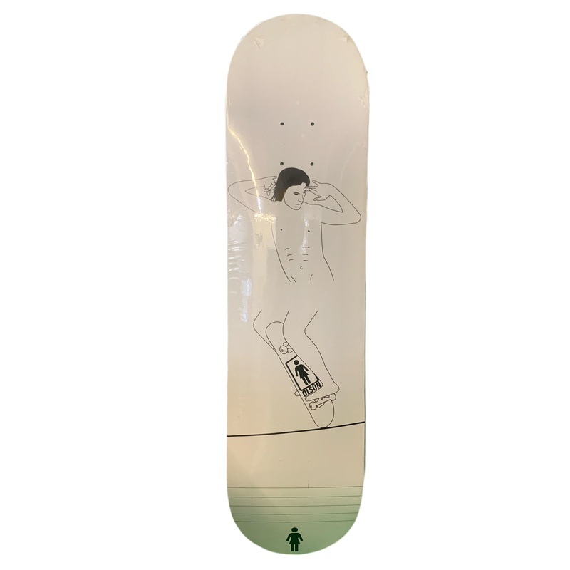 Girl Alex Olson Pogo Sketch 8″ Classic Skateboard Deck