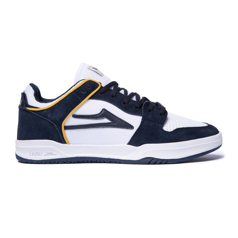 Lakai Shoes Telford Low – Navy/White Suede 8.5 Navy