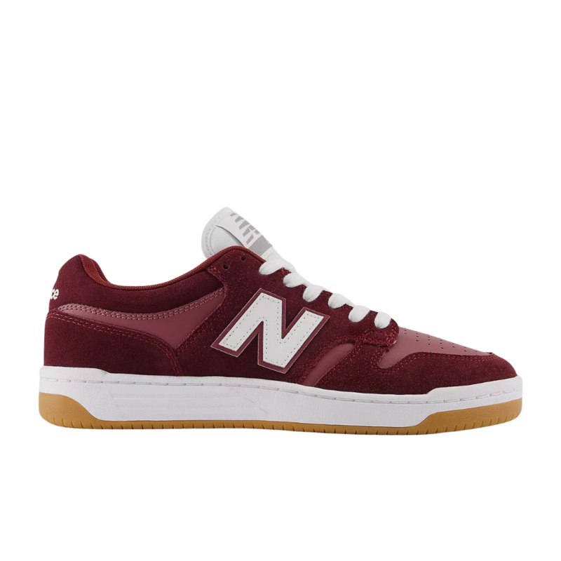New Balance Shoes Numeric 480 – Monarch Burgundy/NB Burgundy 9 Burgundy Wide (2E)