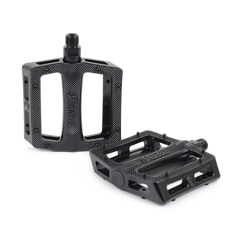 Shadow Conspiracy Metal Alloy Unsealed Pedals – Black