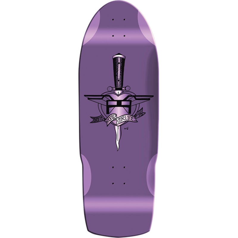SMA HEART ATTACK LTD DECK PURPLE DIP 10.5″x31.0″