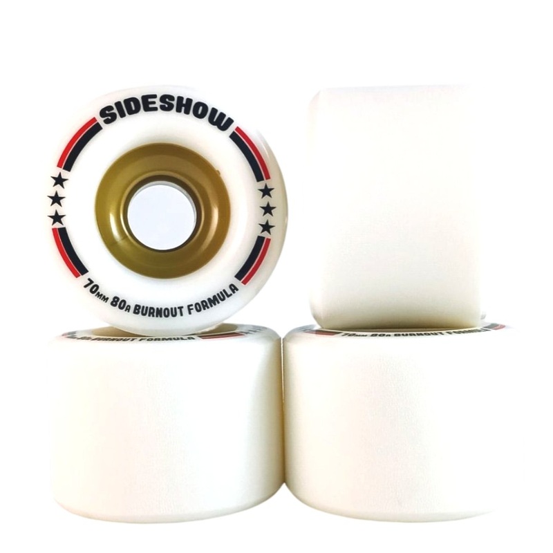 Venom: 70mm x 80a Sideshow Longboard Skateboard Wheels