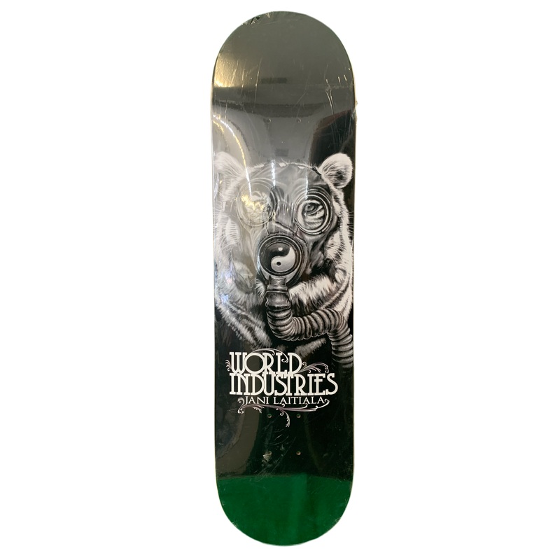 World Industries 2011 Jani Laitiala Tiger Mask 8″ Classic Skateboard Deck