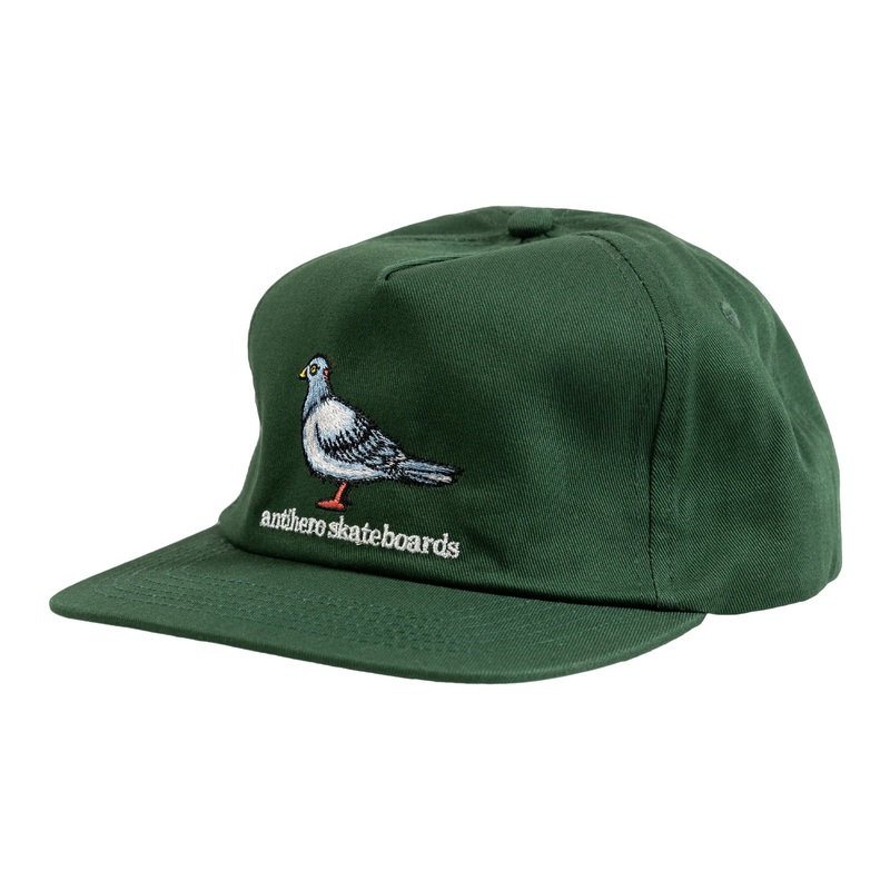 ANTIHERO LIL PIGEON SNAPBACK FOREST GREEN