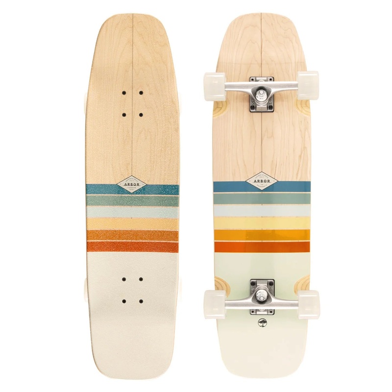 Arbor Shakedown 34 Foundation Skateboard Complete – 9.0 Multi