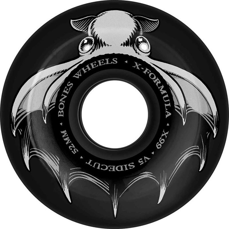 BONES WHEELS X-FORMULA DARK WATERS V5 SIDECUTS BLACK 99A (52MM) 52MM