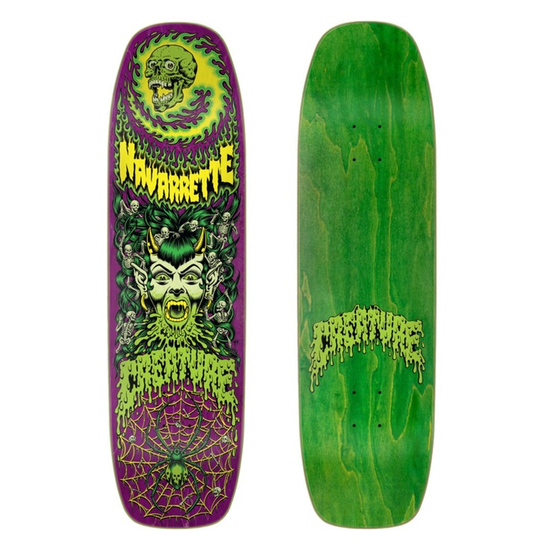 CREATURE DECK – NAVARRETTE HELL QUEEN (8.8″ X 32.57″) 8.8″