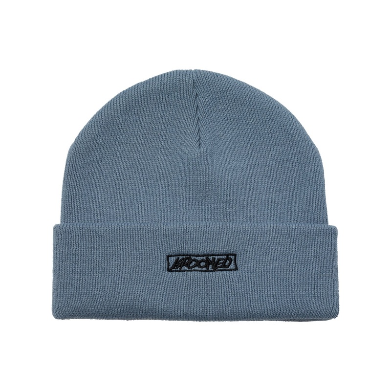 Krooked Moonsmile Script Beanie O/S Blue