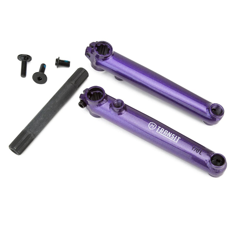 Mission BMX Transit V2 Cranks 170mm – Purple