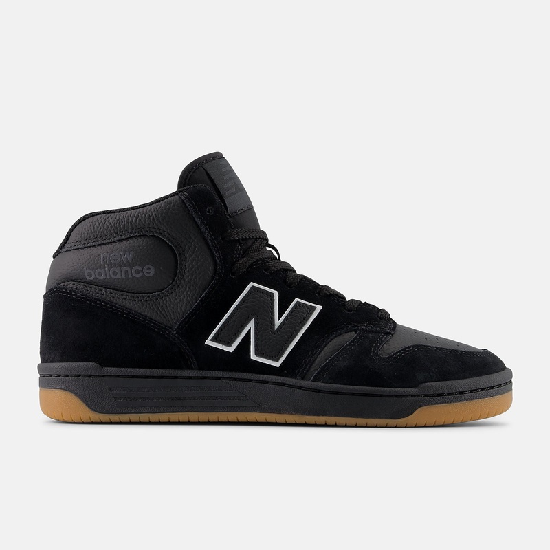NEW BALANCE 480 HIGH BLACK/GUM 8.5