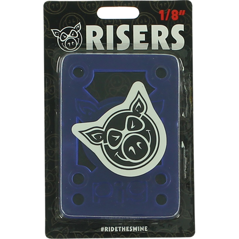 PIG PILES SHOCK PAD single set BLUE 1/8 1/8